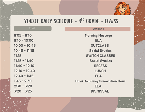 Daily Schedule